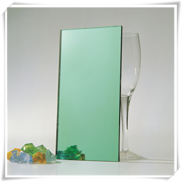 F-green reflective glass